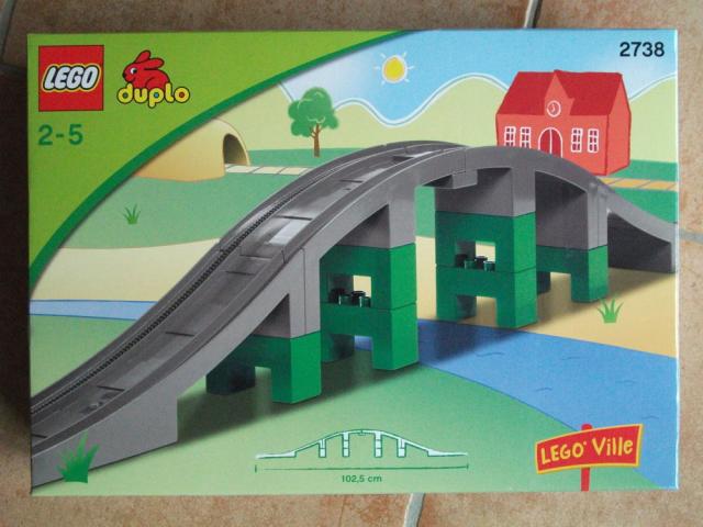 Lego Duplo 2738 - Brücke - Eisenbahnbrücke - 1